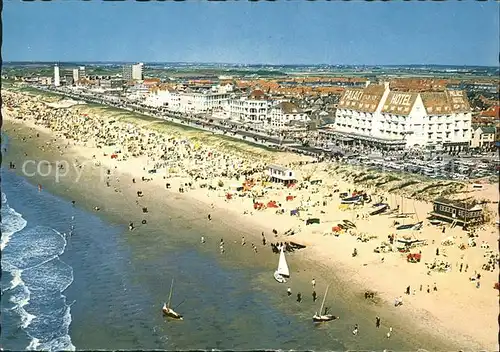 Noordwijk aan Zee  Fliegeraufnahme Strand Kat. Noordwijk