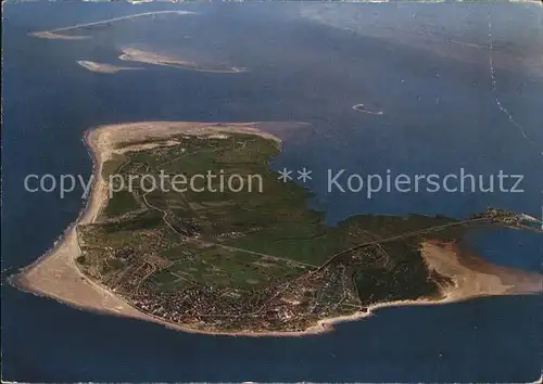 Borkum Nordseebad Fliegeraufnahme / Borkum /Leer LKR