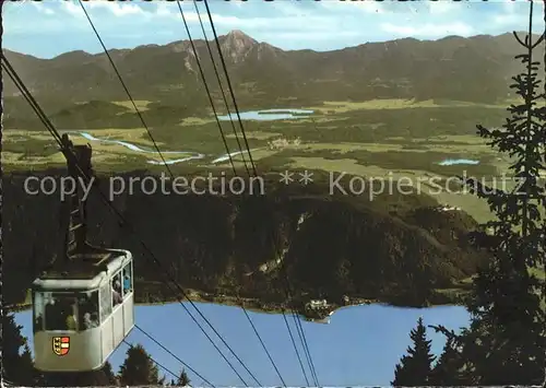 Ossiachersee Kanzel Seilbahn  Kat. Ossiach