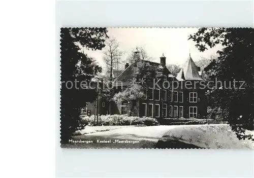 Maarsbergen Kasteel  Kat. Maarsbergen