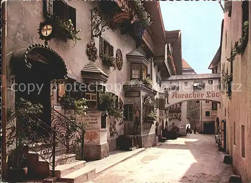 Kufstein Tirol Roemerhofgasse Auracher Loechl Kat. Kufstein