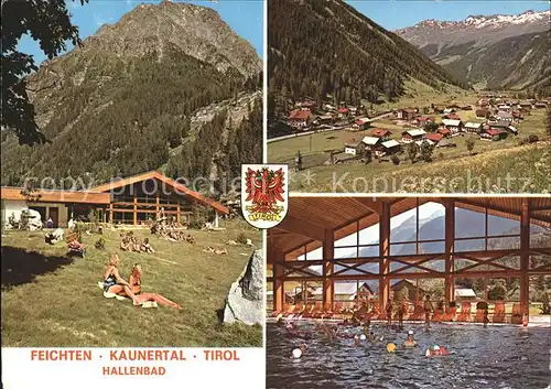 Feichten Kaunertal Hallenbad Kat. Tirol