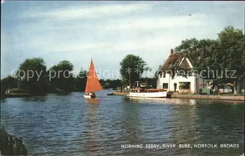 Horning River Bure  Kat. Norfolk Broads