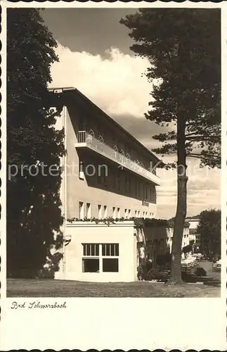 Bad Schwarzbach Kurhaus Kat. Niederschlesien