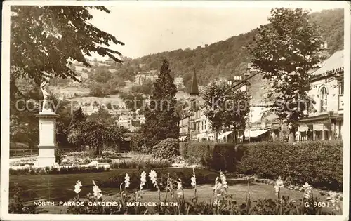 Matlock Bath Parade Gardens Kat. United Kingdom