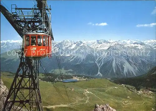 Arosa GR Seilbahn Weisshorngipfel Kat. Arosa