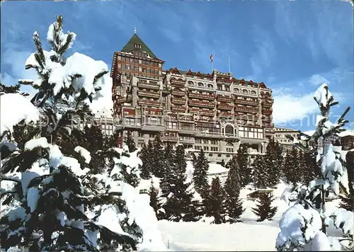 St Moritz GR Hotel Palace Kat. St Moritz