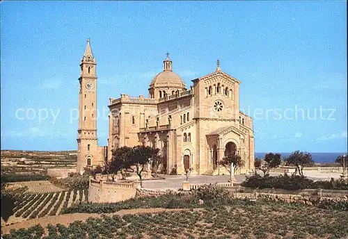 Gozo Malta Ta Pinu Church Kat. Malta