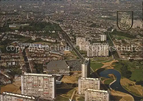 Bruessel Bruxelles Fliegeraufnahme Kat. 