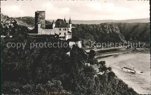 Burg Katz Loreley Kat. Sankt Goarshausen