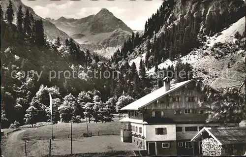 Hintersteinertal Berggasthof Giebelhaus Kat. Oesterreich