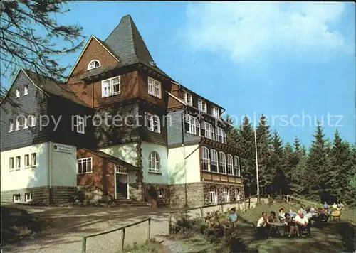 Rennsteig FDGB Erholungsheim Spiessberghaus  Kat. Neuhaus Rennweg