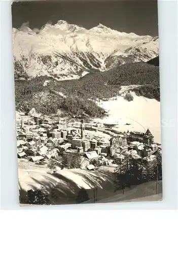 St Moritz GR Ortsansicht Kat. St Moritz