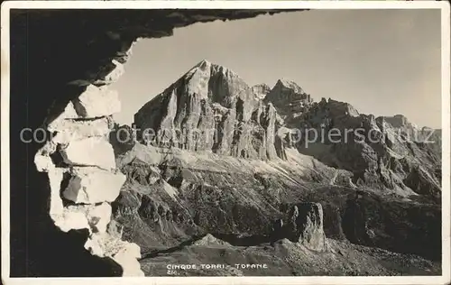 Tofana di Roces Cinque Torri Kat. Italien