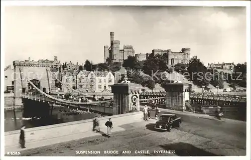 Inverness Highland Suspension Bridge and Castle /  /