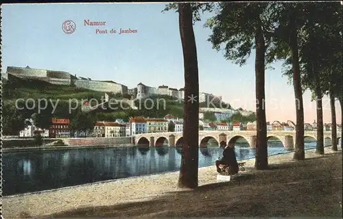 Namur Wallonie Pont Jambes Kat. 