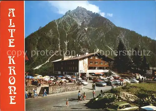 Mittelberg Kleinwalsertal Hotel Alte Krone Kat. Oesterreich