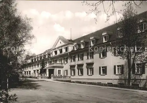 Brambach Bad Staatliches Radiumbad Vogtland Haus Kat. Bad Brambach