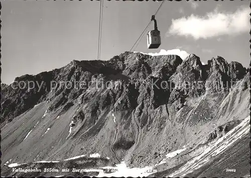 Valluga Seilbahn Bergstation Kat. Oesterreich