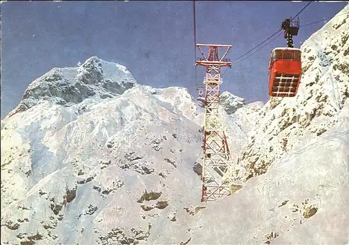 Salzburg Oesterreich Untersberg Seilbahn Geiereck Kat. Salzburg