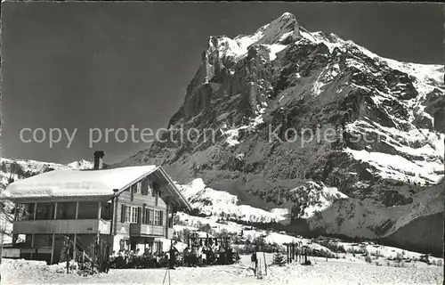 Grindelwald Restaurant Bomi Wetterhorn Kat. Grindelwald