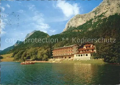 Hintersee Berchtesgaden Jugendhaus Berchtesgaden Kat. Berchtesgaden