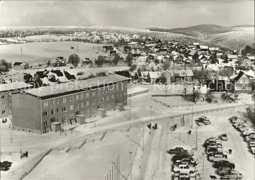 Frauenwald Thueringen Panorama Kat. Frauenwald