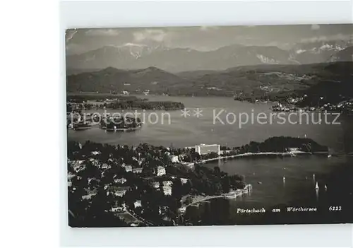 Poertschach Woerthersee Fliegeraufnahme /  /