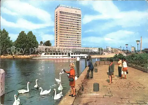 Potsdam Interhotel Schwanenteich Kat. Potsdam