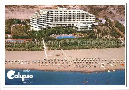 Rhodos Rhodes aegaeis Hotel Calypso Kat. 