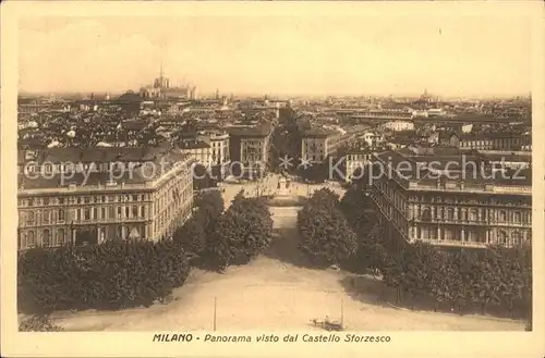 Milano Castello Sforzesco Kat. Italien