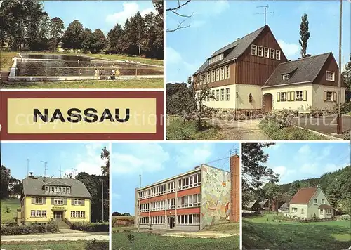 Nassau Brand Erbisdorf Freibad Polytech Oberschule Rat der Gemeinde Kinderkrippe Kat. Brand Erbisdorf