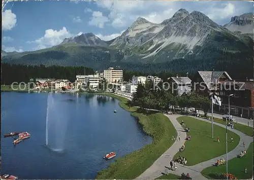 Arosa GR Oberseeanlage Panorama Kat. Arosa