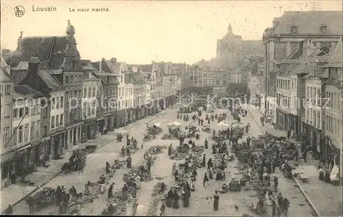 Louvain Loewen Flandre Le vieux Marche Kat. 