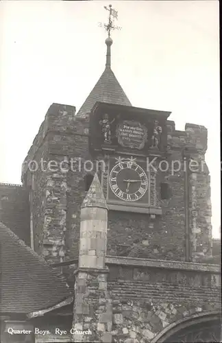 Rye East Sussex Quarter Boys Church Kat. East Sussex