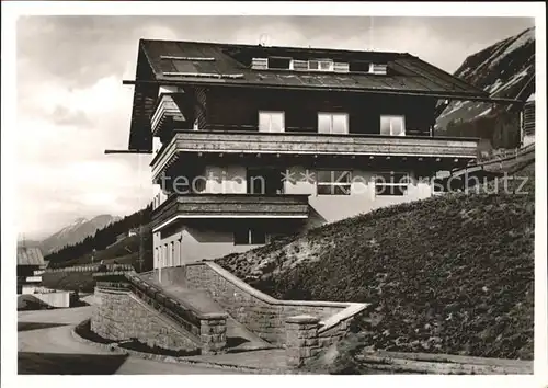 Riezlern Kleinwalsertal Vorarlberg Berghaus Sonnenheim der Messerschmitt AG Kat. Mittelberg