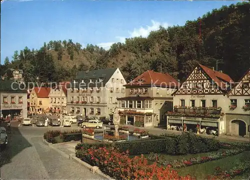 Bad Berneck Marktplatz Fichtelgebirge Kat. Bad Berneck Fichtelgebirge