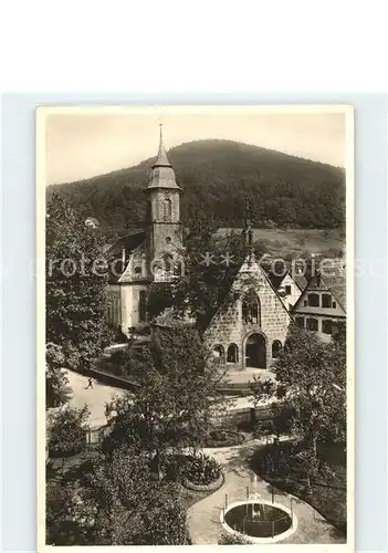 Herrenalb Loeffenau Schwarzwald Kirche Kat. March