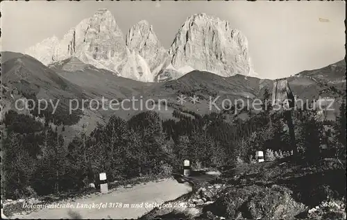 Dolomiten Langkofel und Sellajoch Kat. Oesterreich