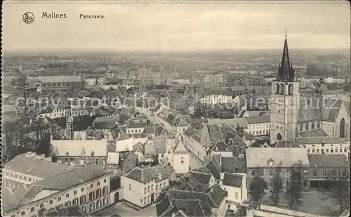 Malines Mechelen Flandre Panorama Kat. Mechelen