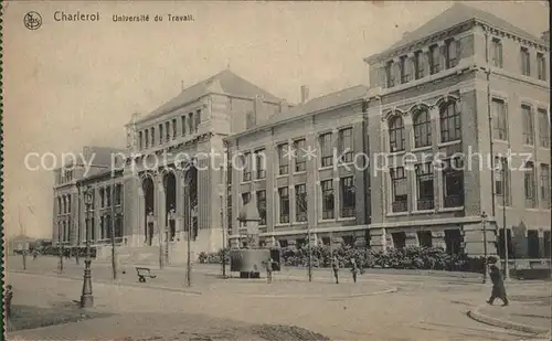 Charleroi Hainaut Wallonie Universite du Travail Kat. 