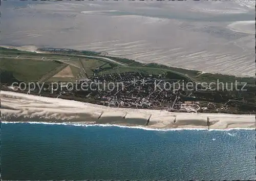 Wangerooge Nordseebad Fliegeraufnahme Kat. Wangerooge