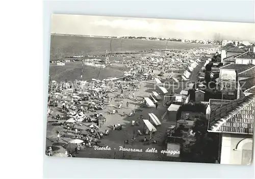 Viserba Panorama della spiaggia Kat. Rimini