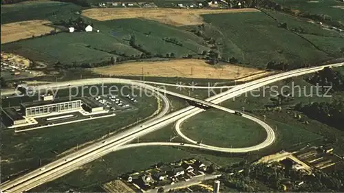 Pennsylvania Turnpike Aerial view Kat. United States