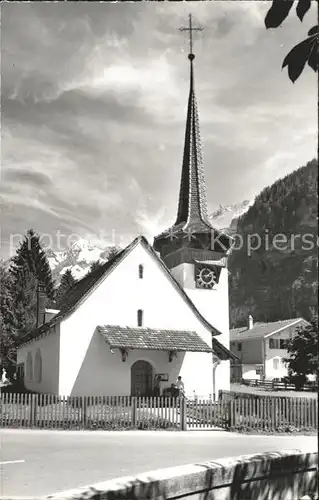 Kandersteg BE Kirche Bluemlisalp Kat. Kandersteg