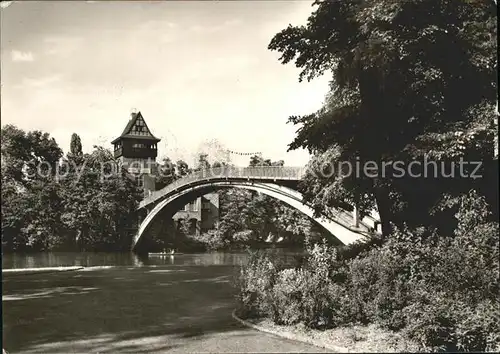 Treptow Berlin Abtei Bruecke / Berlin /Berlin Stadtkreis