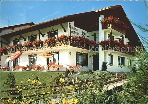 Bayersoien Oberammergau Gasthaus Bergfrieden Kat. Oberammergau