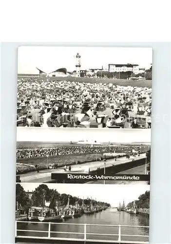 Rostock Warnemuende Leuchtturm Gaststaette Teepott Promenade Strand Alter Strom Kat. Rostock