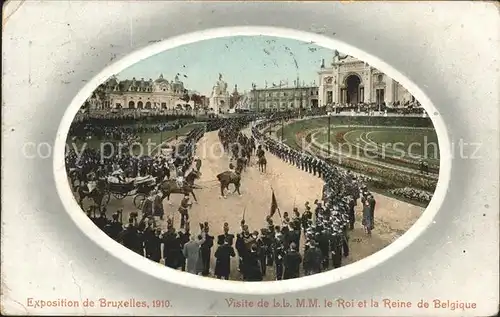 Bruxelles Bruessel Visite de LLME le Roi et la Reine de Belgique Kat. 