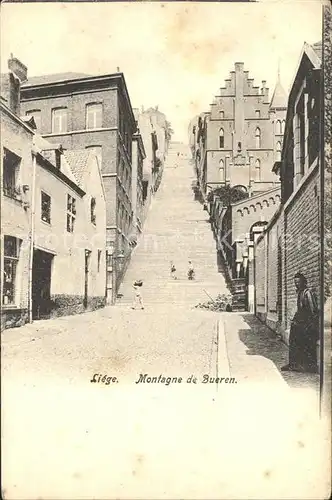 Liege Luettich Montagne de Bueren Kat. Luettich